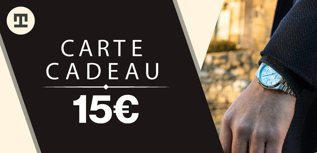 Carte Cadeau Tempus 15€