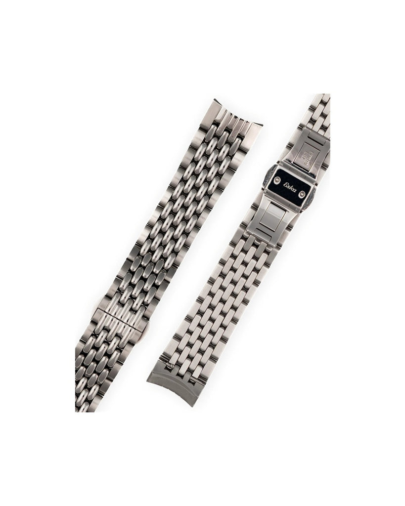 Eska Bracelet Acier Grain de Riz