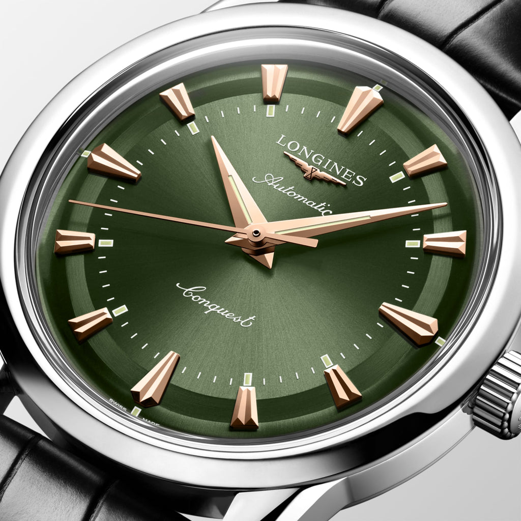 Longines Conquest Heritage L1.649.4.02.2 détail