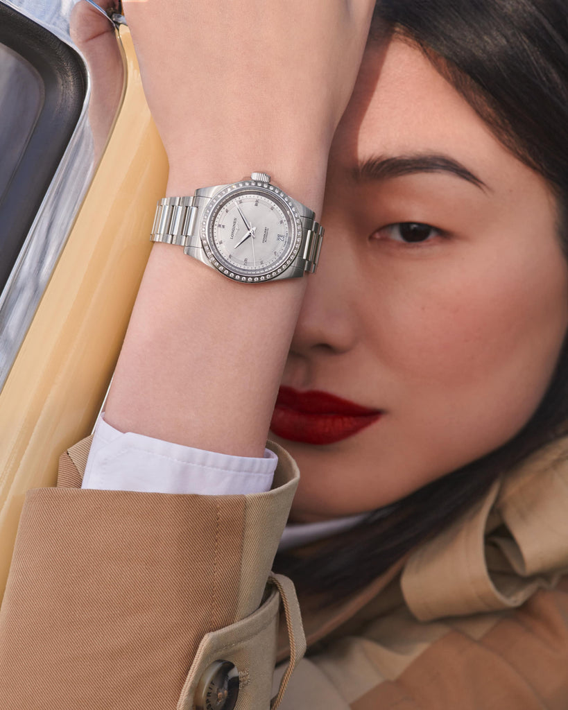 Longines Conquest 34mm Nacre Blanche - L3.430.0.87.6