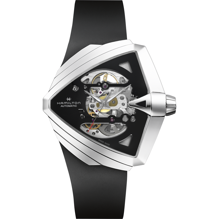 Hamilton Ventura XXL Skeleton Auto 46mm - Cadran Noir - H24625330