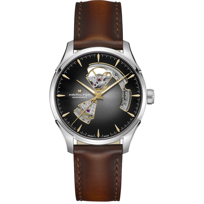 Hamilton Jazzmaster Open Heart Auto 40mm Argent