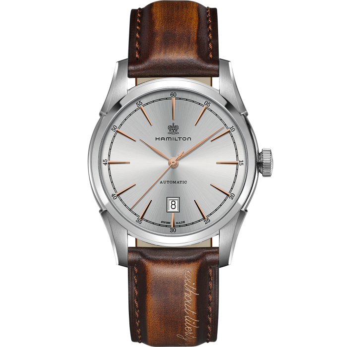 Hamilton American Classic Spirit of Liberty Auto Cadran Argenté - H42415551