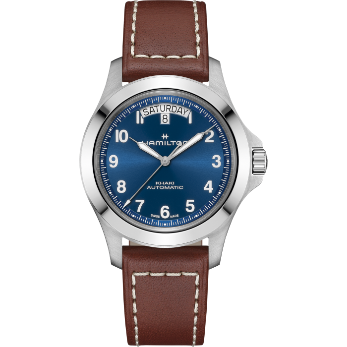 Hamilton Khaki Field King Day-Date 40mm Bleu - H64475540