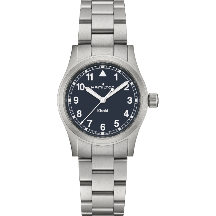 Hamilton Khaki Field Quartz 33mm Bleu Marine - H69301140