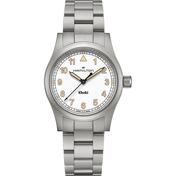 Hamilton Khaki Field Quartz 38mm Blanc