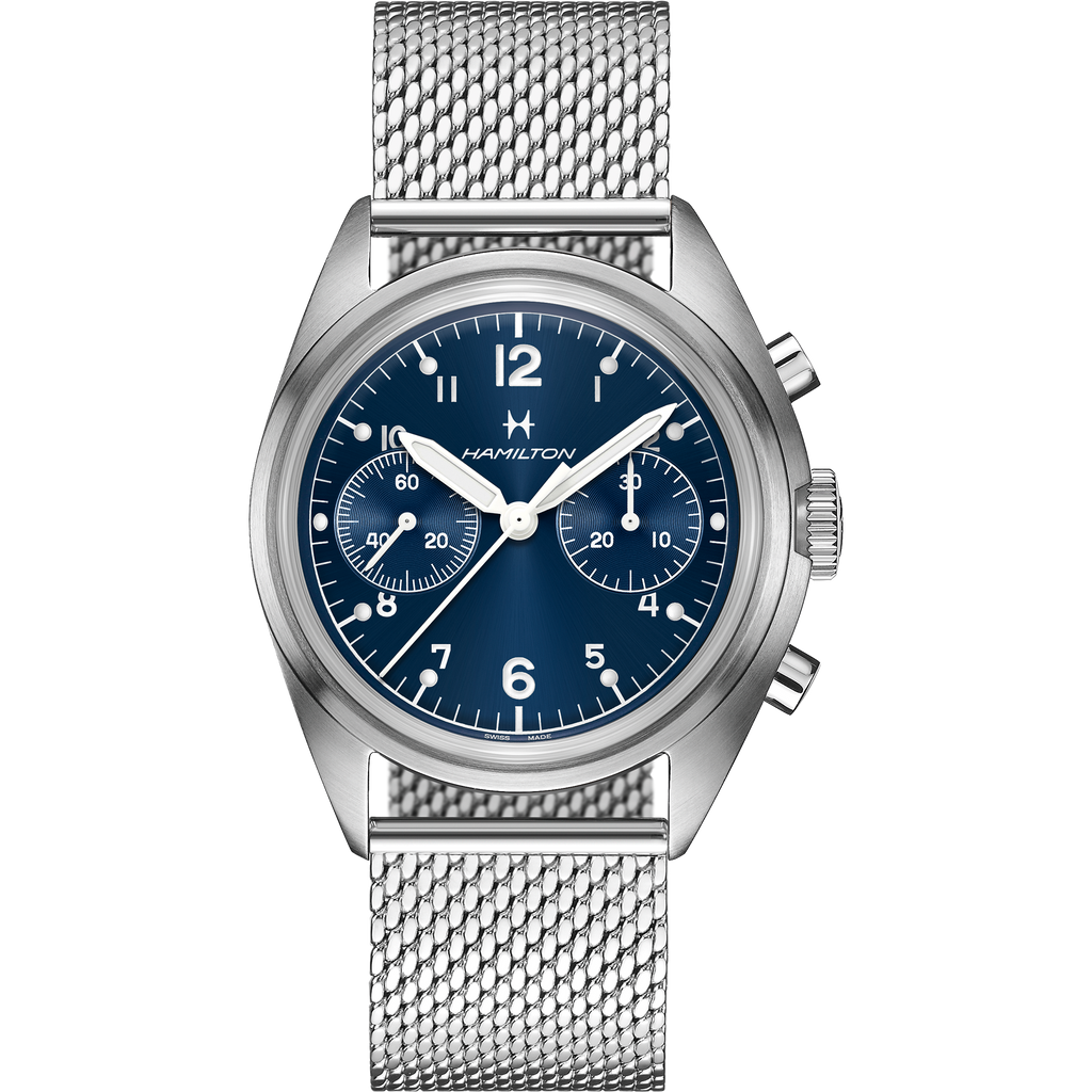 Hamilton Khaki Aviation Pilot Pioneer Mechanical Chrono H76409140
