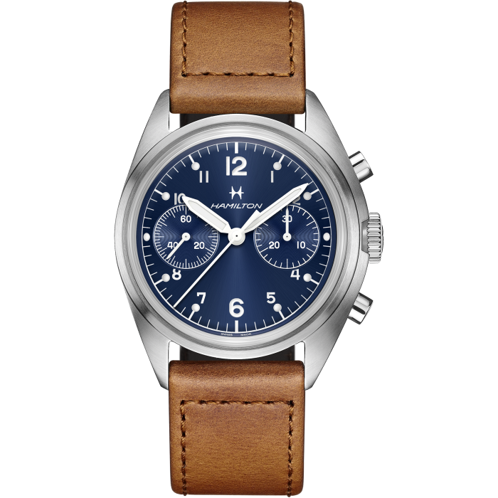 Hamilton Khaki Aviation Pilot Pioneer Mechanical Chrono - H76409540