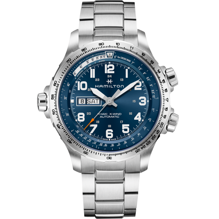 Hamilton Khaki Aviation X-Wind Day Date Auto Acier - H77765141