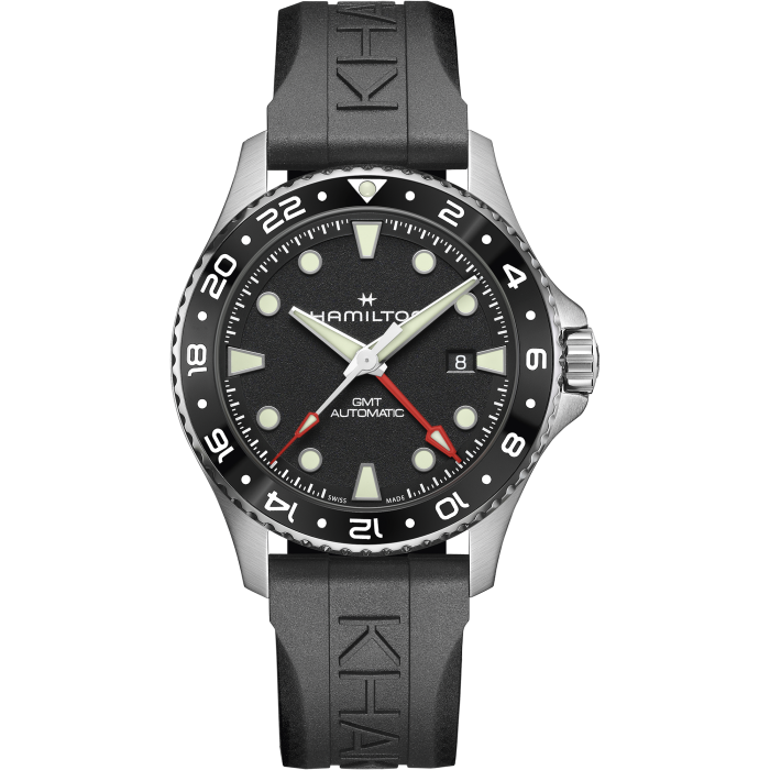 Hamilton Khaki Navy Scuba Auto GMT 43mm - Noir - H82555330