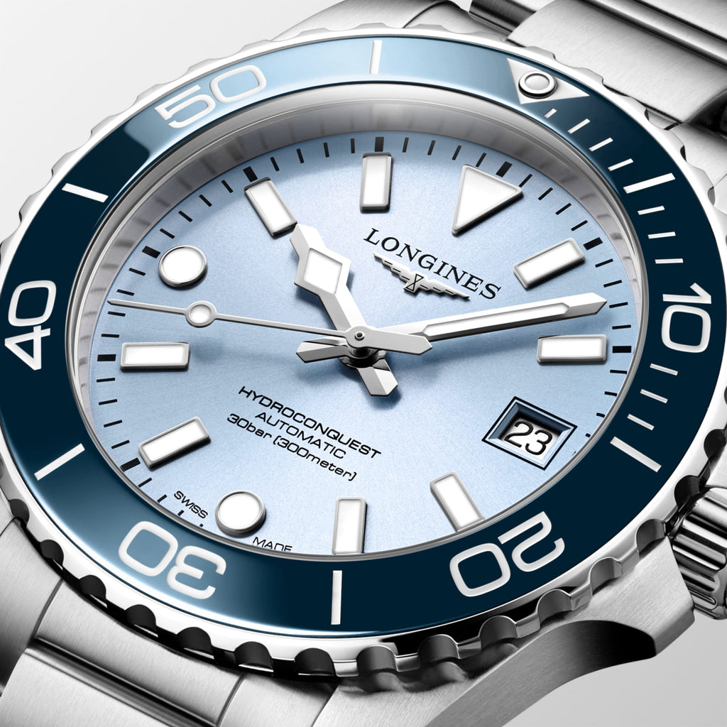Longines HydroConquest Edition Exclusive L3.779.4.98.6 detail