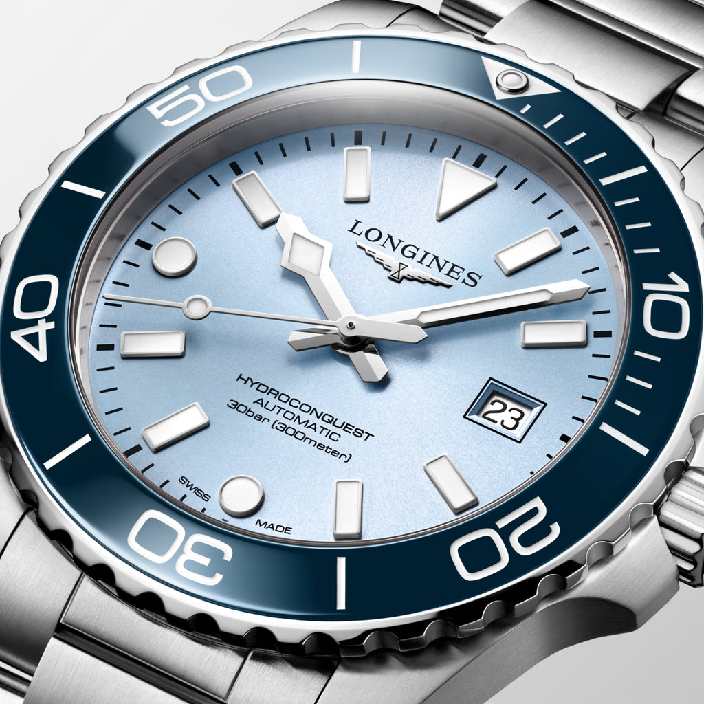 Longines HydroConquest Edition Exclusive L3.788.4.98.6 detail