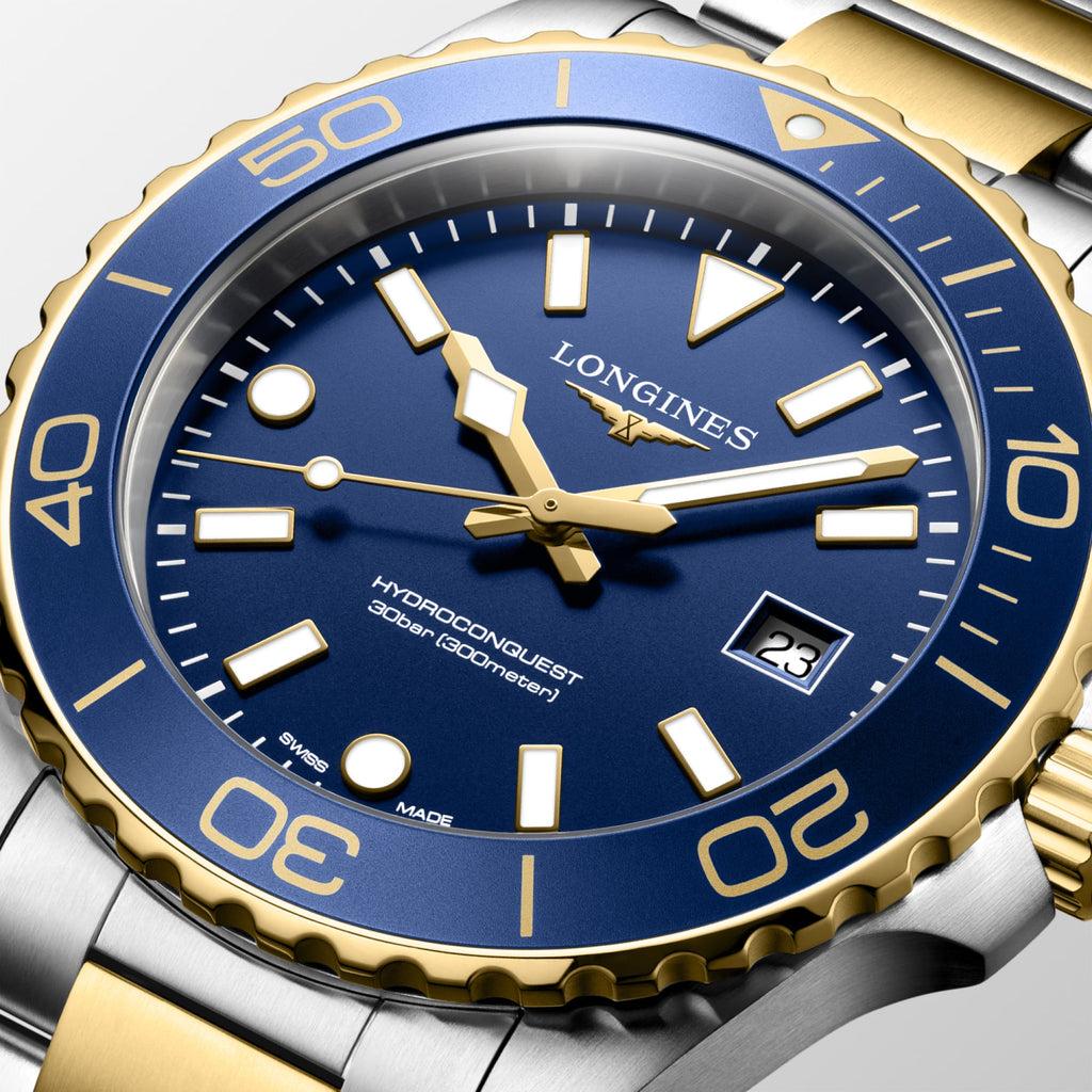 Longines HydroConquest L3.769.3.96.7 detail