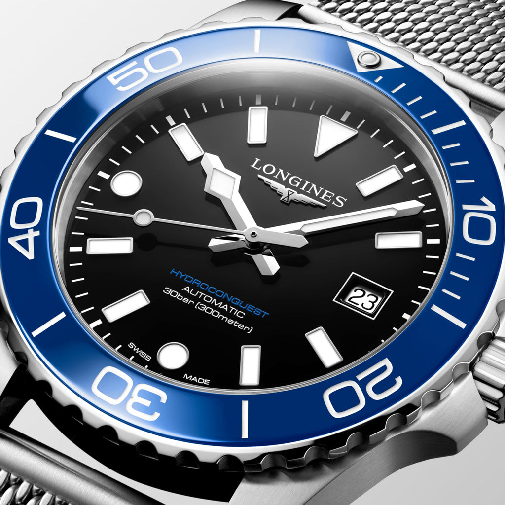 Longines HydroConquest L3.788.4.90.6 detail