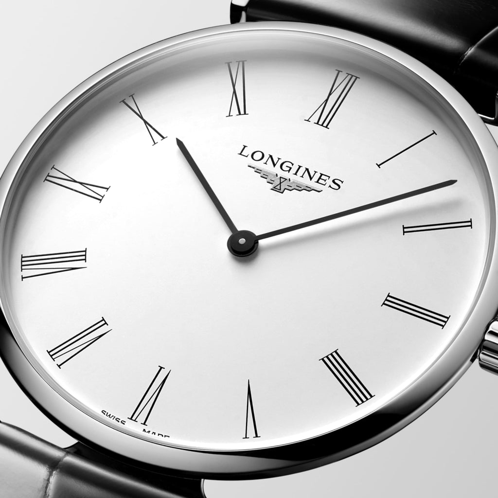 Longines La Grande Classique 38mm Blanc Cuir - L4.866.4.11.2
