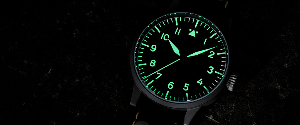 Laco Saarbrücken 861752 - cadran Superluminova
