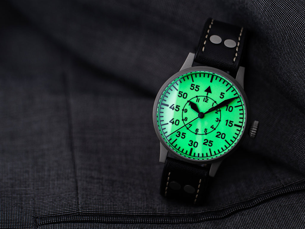 Laco Graz 39 862177 - cadran Superluminova