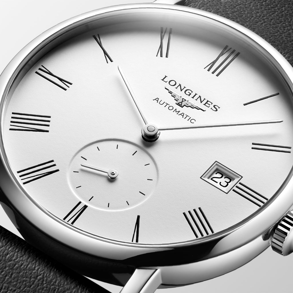 Longines Elegant Collection 39mm Blanc Nylon - L4.812.4.11.0