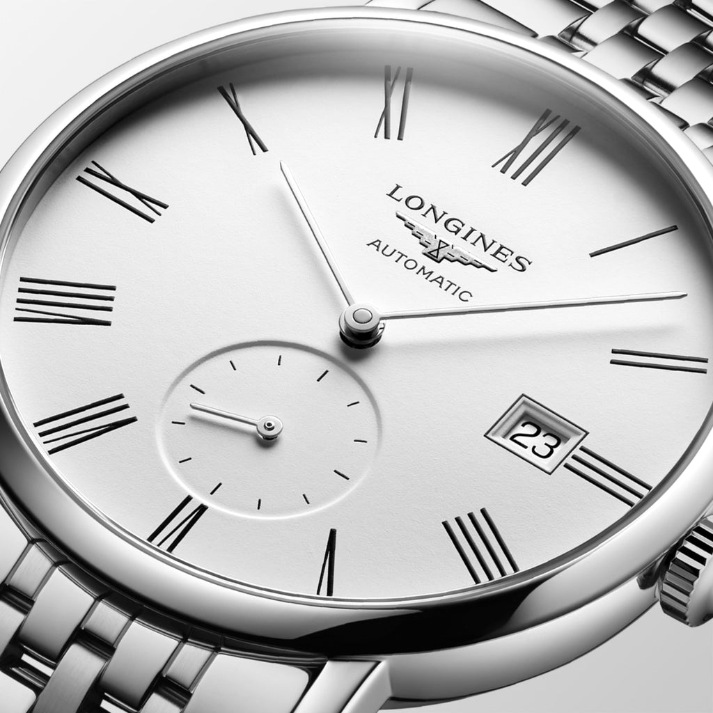 Longines Elegant Collection 39mm Blanc Acier - L4.812.4.11.6