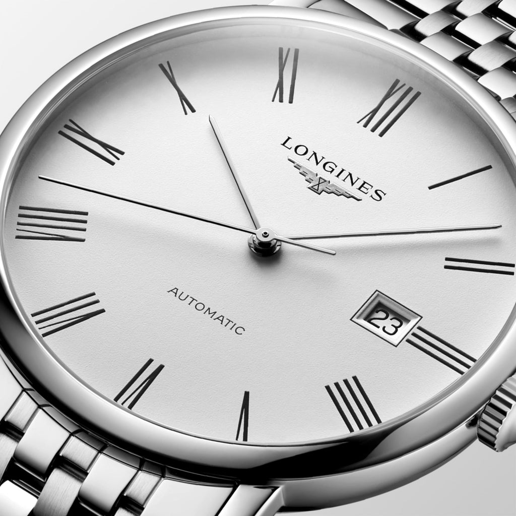 Longines Elegant Collection 41mm Blanc Acier - L4.911.4.11.6