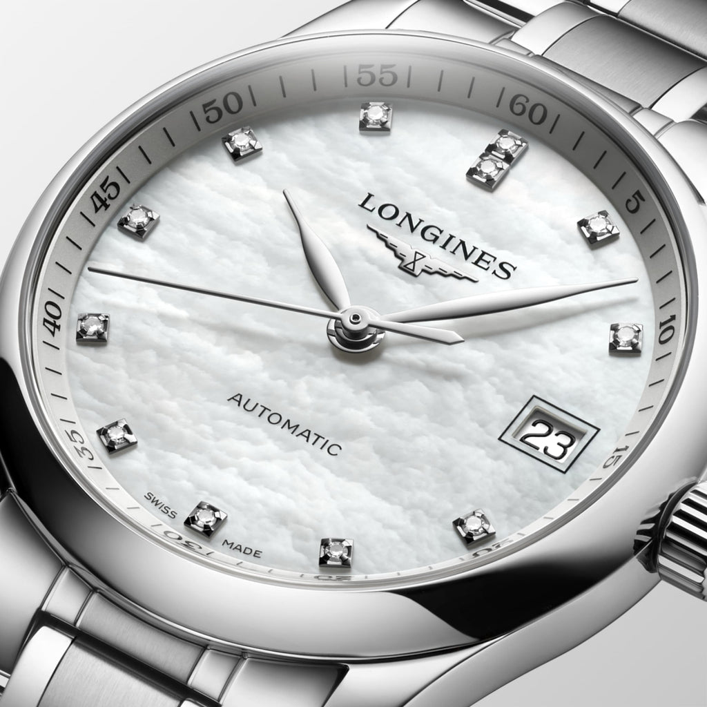Longines Master Collection 34mm Nacre Acier - L2.357.4.87.6