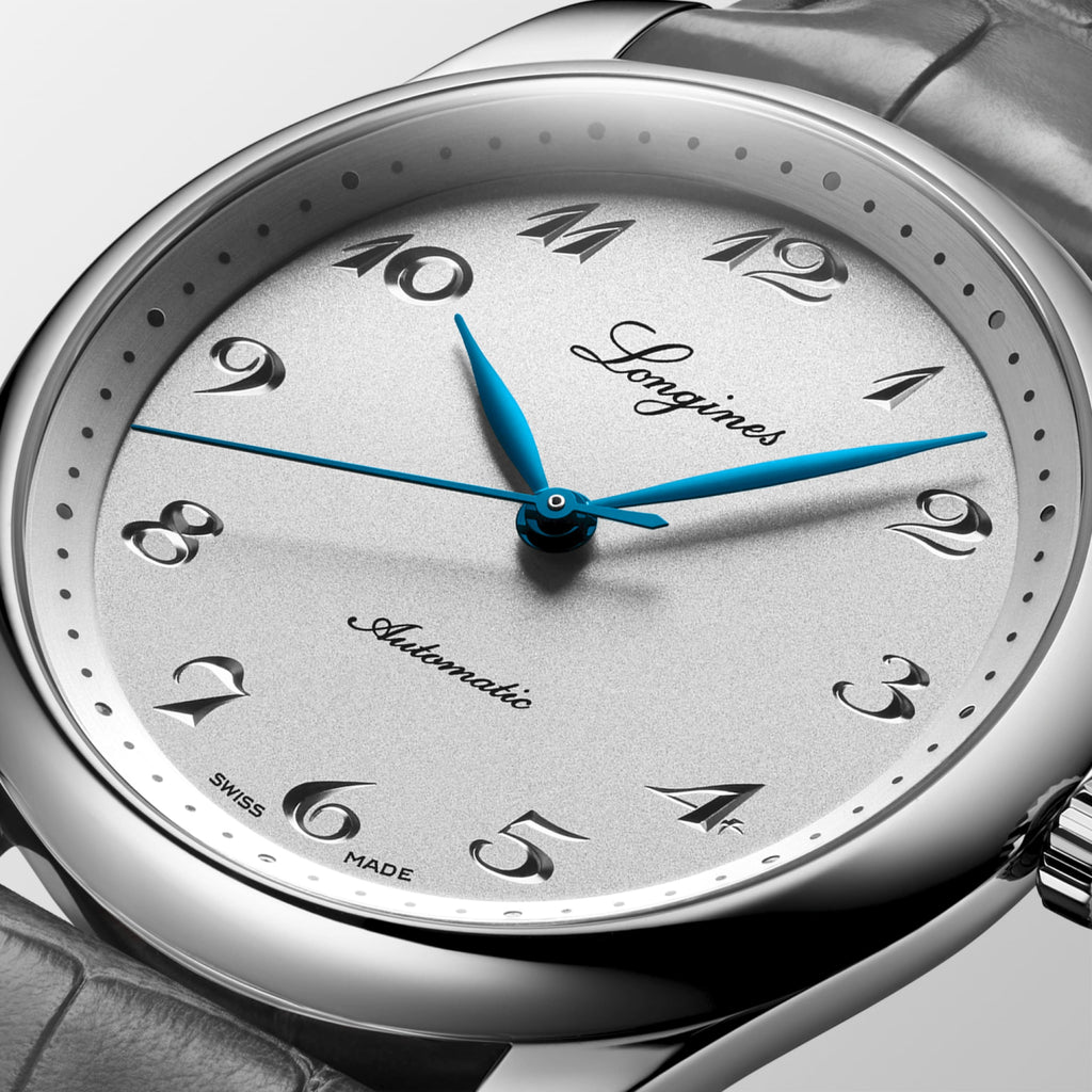 Longines Master Collection 40mm Argente Cuir - L2.793.4.73.2