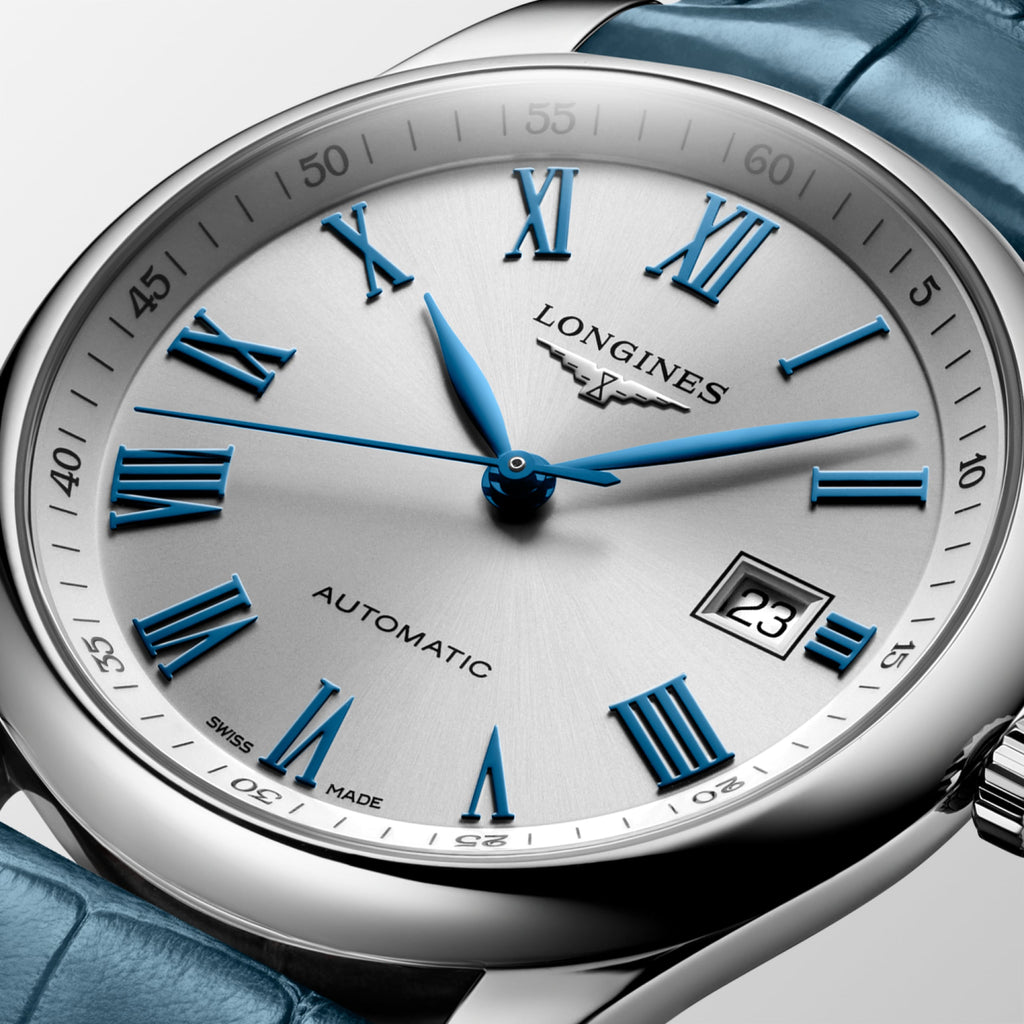 Longines Master Collection 40mm Argente Cuir - L2.793.4.79.2