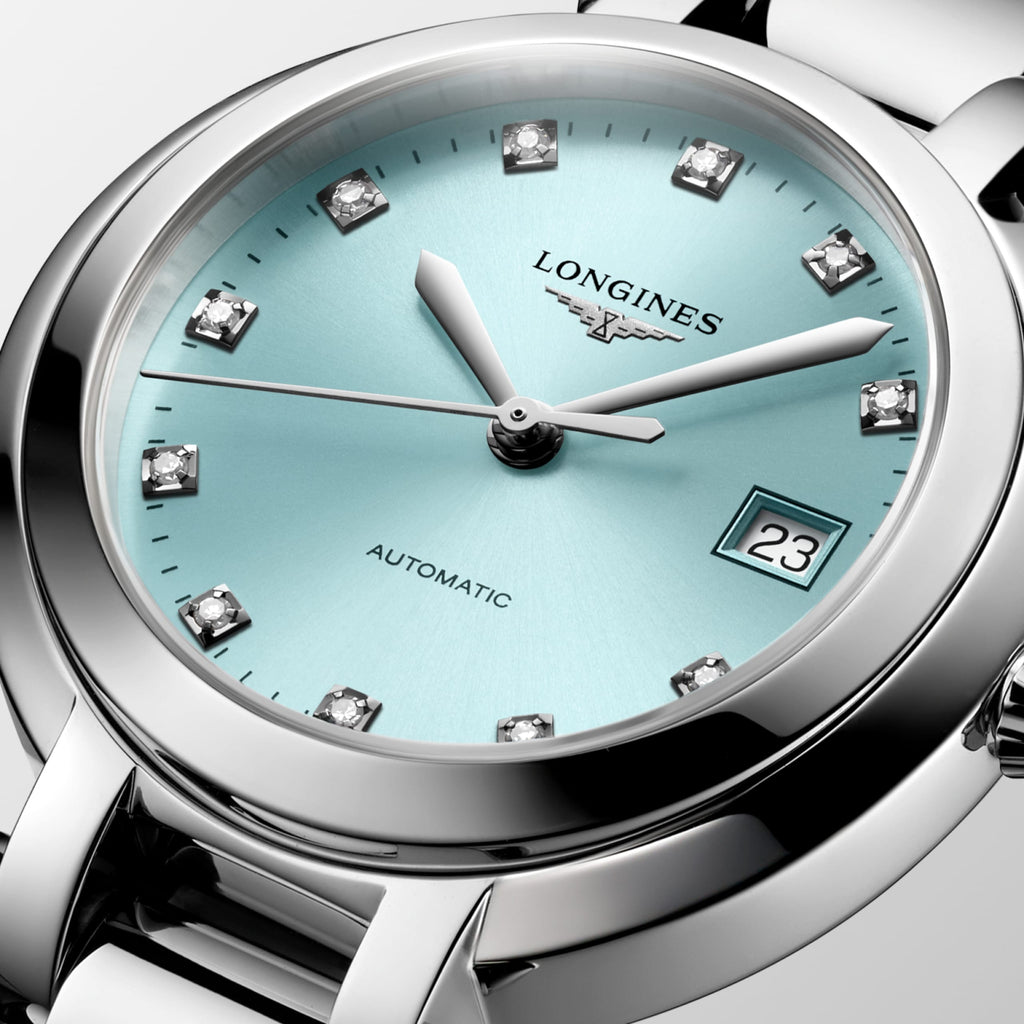 Longines PrimaLuna 30mm Automatique Bleu - L8.113.4.90.6