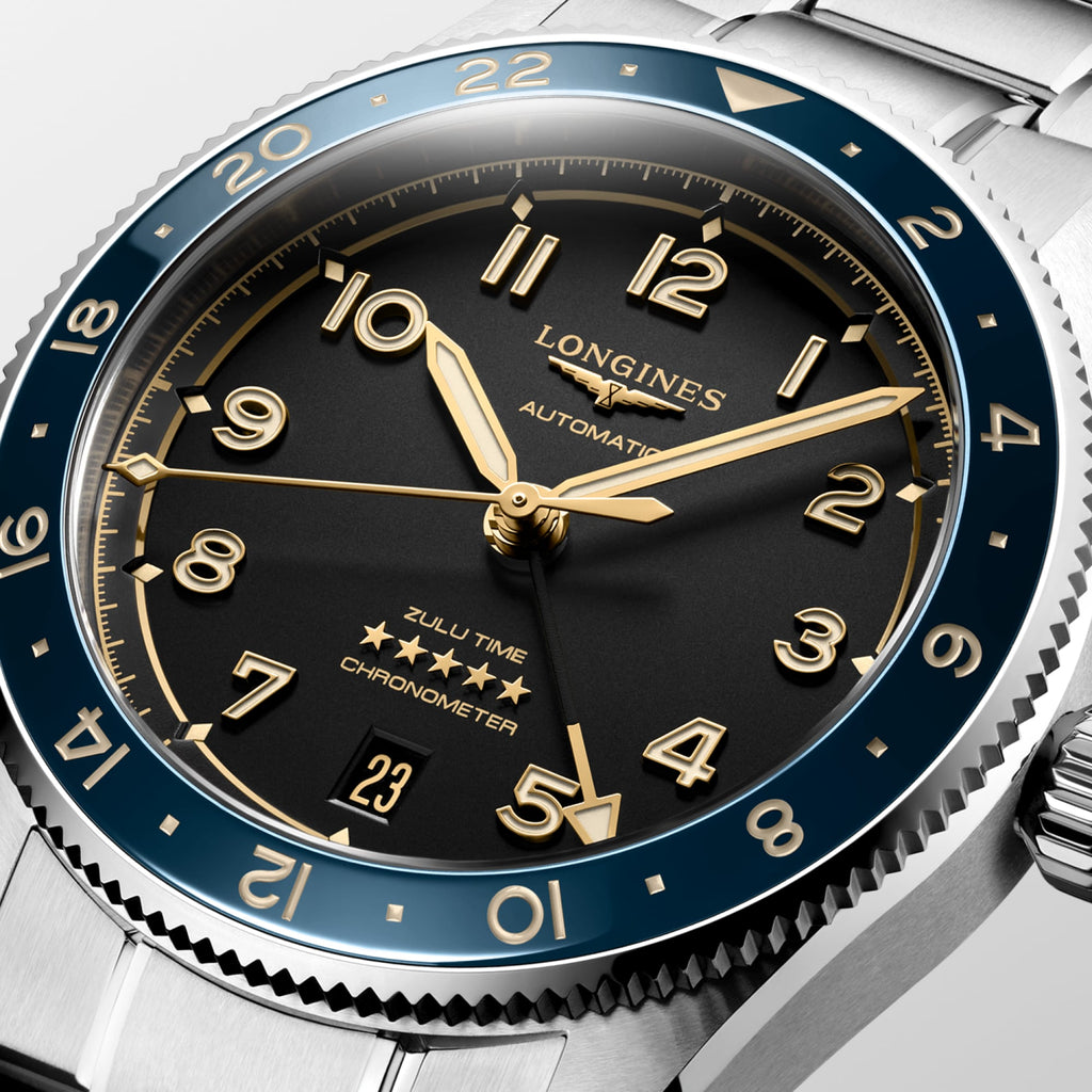 Longines Spirit Zulu Time L3.802.4.60.6 détail