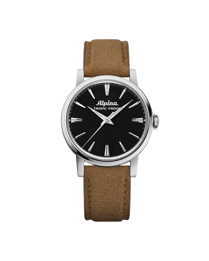 Alpina Heritage Tropic-Proof Handwinding Cadran Noir AL-480B2H6