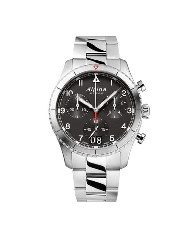 Alpina Startimer Pilot Quartz Chronograph Big Date AL-372BW4S26B