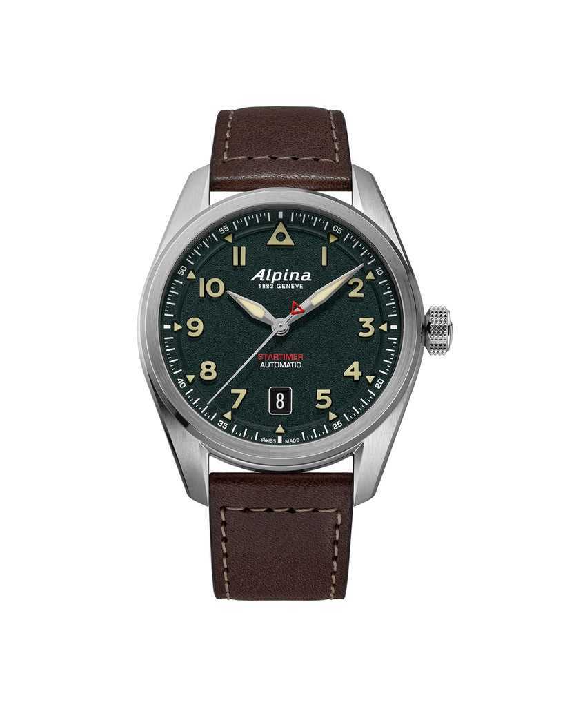 Alpina Startimer Pilot Automatic Kaki AL-525KW4S36