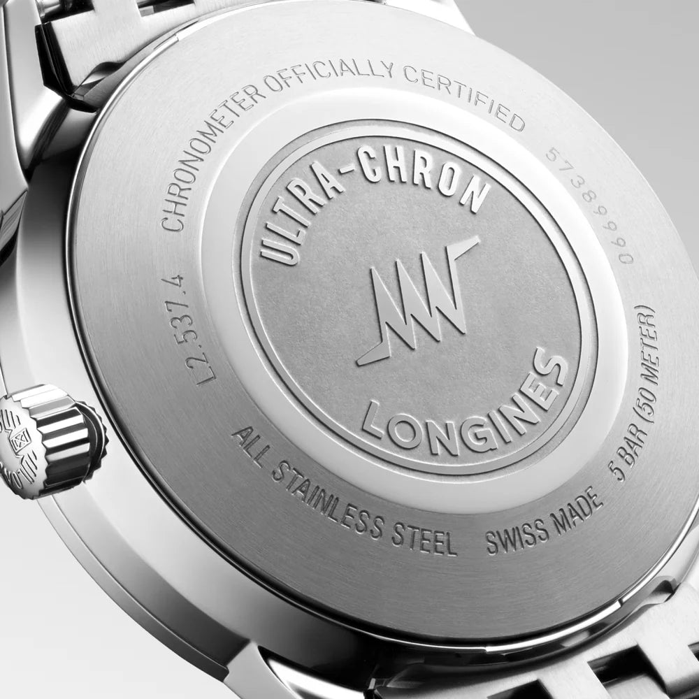 Longines ULTRA-CHRON CLASSIC 37mm acier