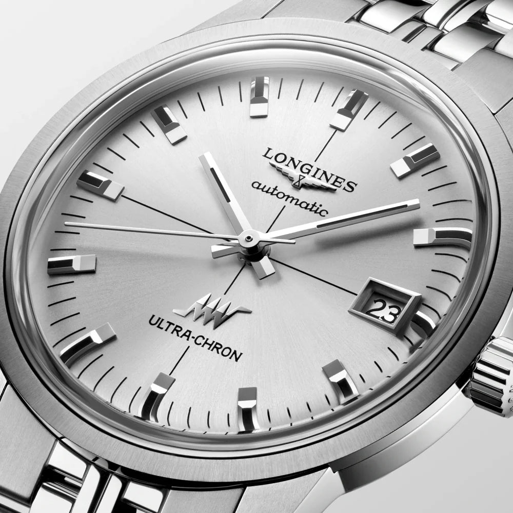 Longines ULTRA-CHRON CLASSIC 37mm acier