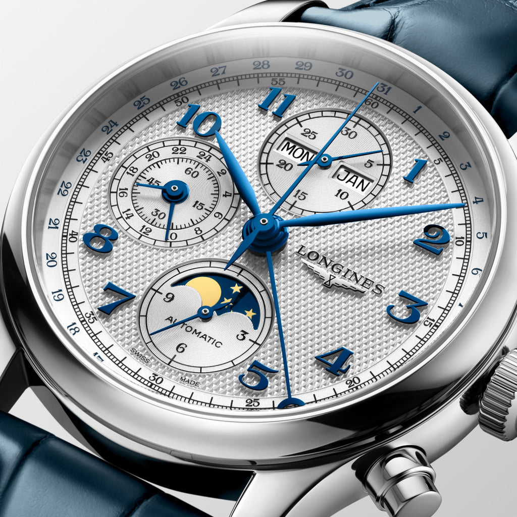 Longines Master Collection Chronograph L2.962.4.73.2 detail
