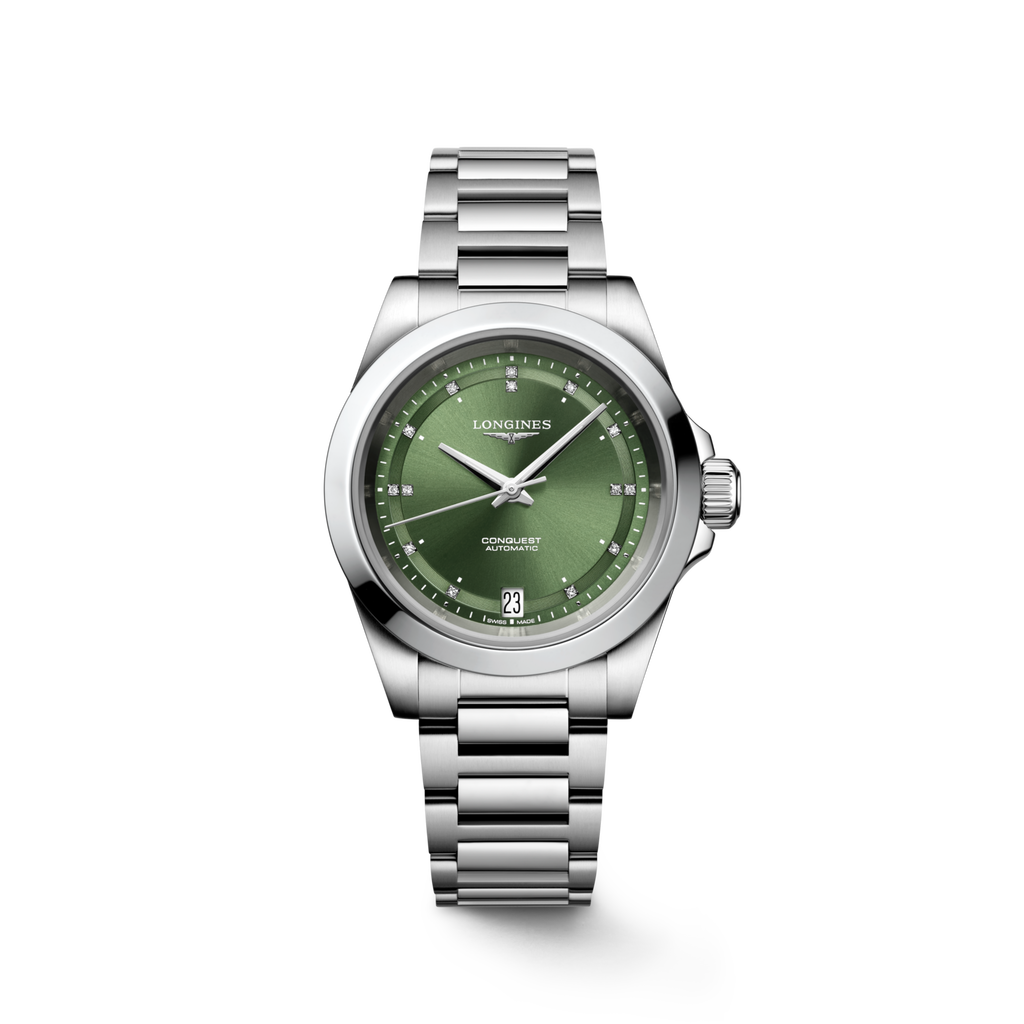 Longines Conquest 34mm Vert - L3.430.4.07.6