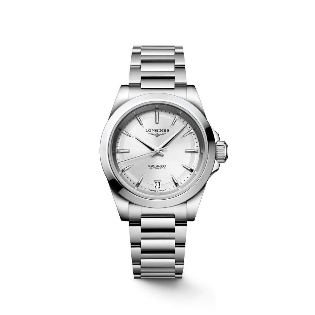 Longines Conquest 34mm Argente - L3.430.4.72.6