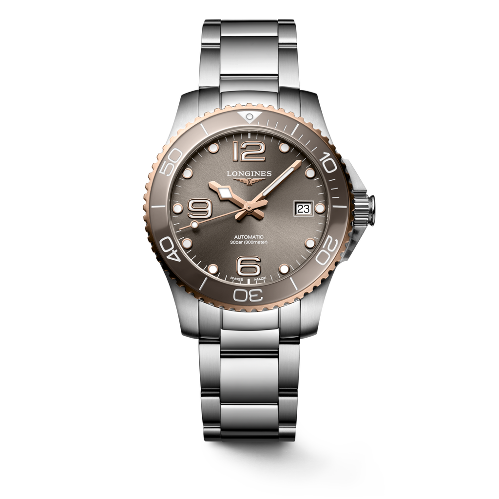 Longines HydroConquest 39mm Gris Acier - L3.780.3.78.6