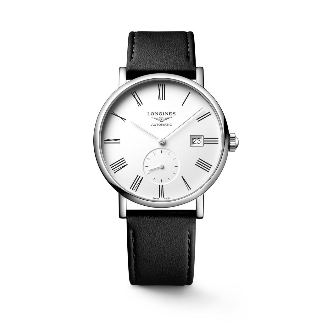 Longines Elegant Collection 39mm Blanc Nylon - L4.812.4.11.0
