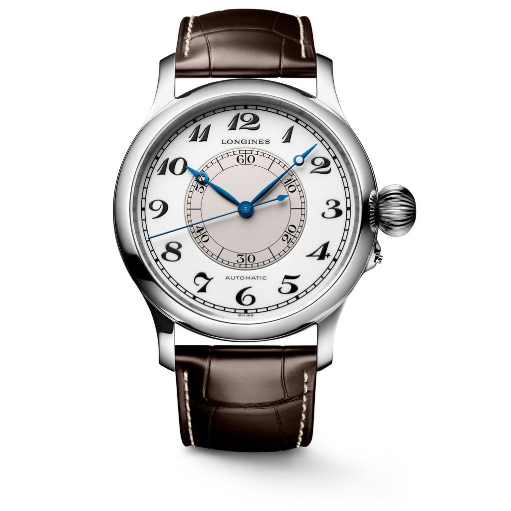 Longines Weems Second-Setting Watch Laque blanche polie - L2.713.4.13.0